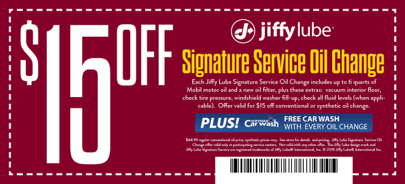 jiffy lube ac service coupon