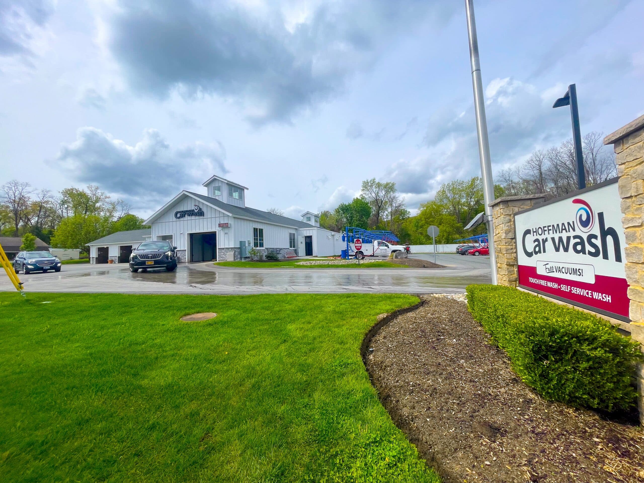 Photo of the the Hoffman Car Wash location at 302 Columbia Turnpike, East Greenbush, NY