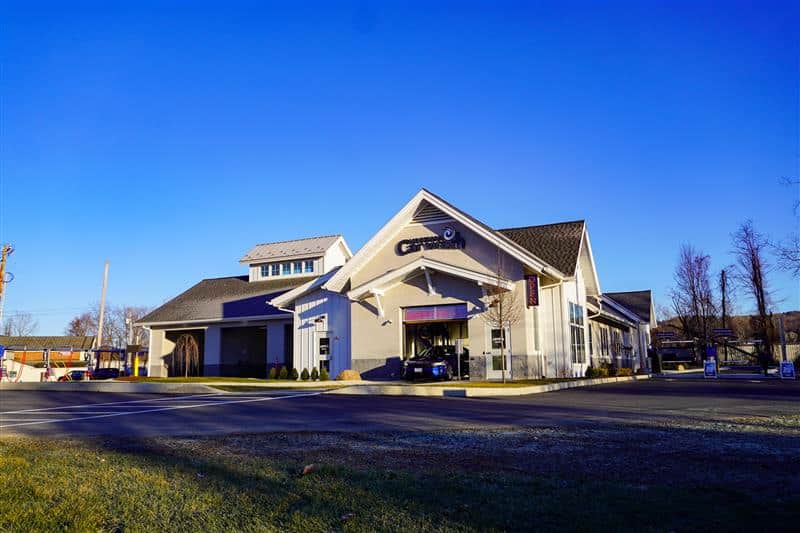 Photo of the exterior of the Hoffman Car Wash location in Bennington, VT